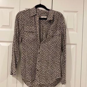 Equipment 100% silk blouse